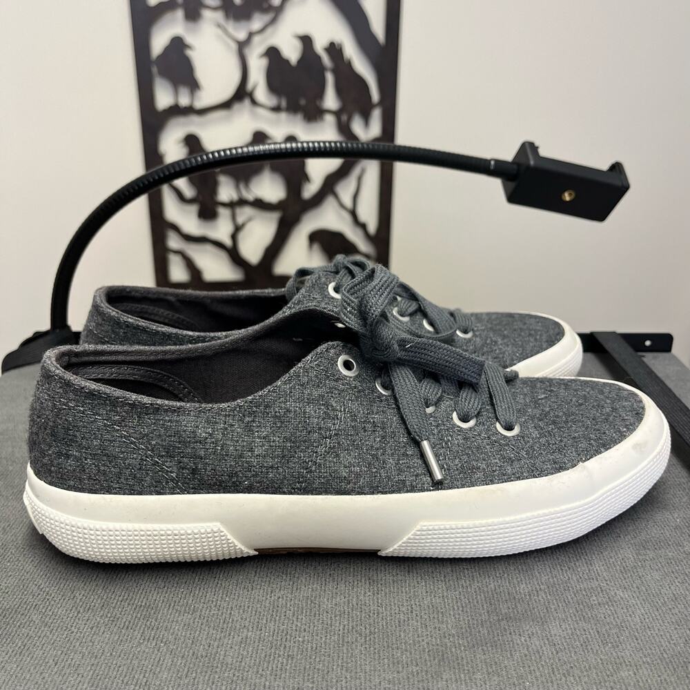 Lauren Ralph Lauren Jolie Wool Sneakers - Women's Gray Shoes Size 7.5 B